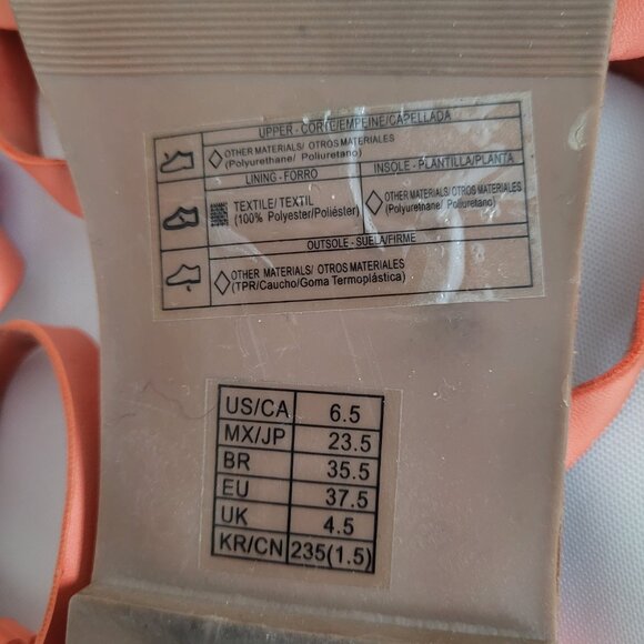 Forever 21 Gladiator Strappy Flat Sandals SZ 6.5 - Picture 5 of 10